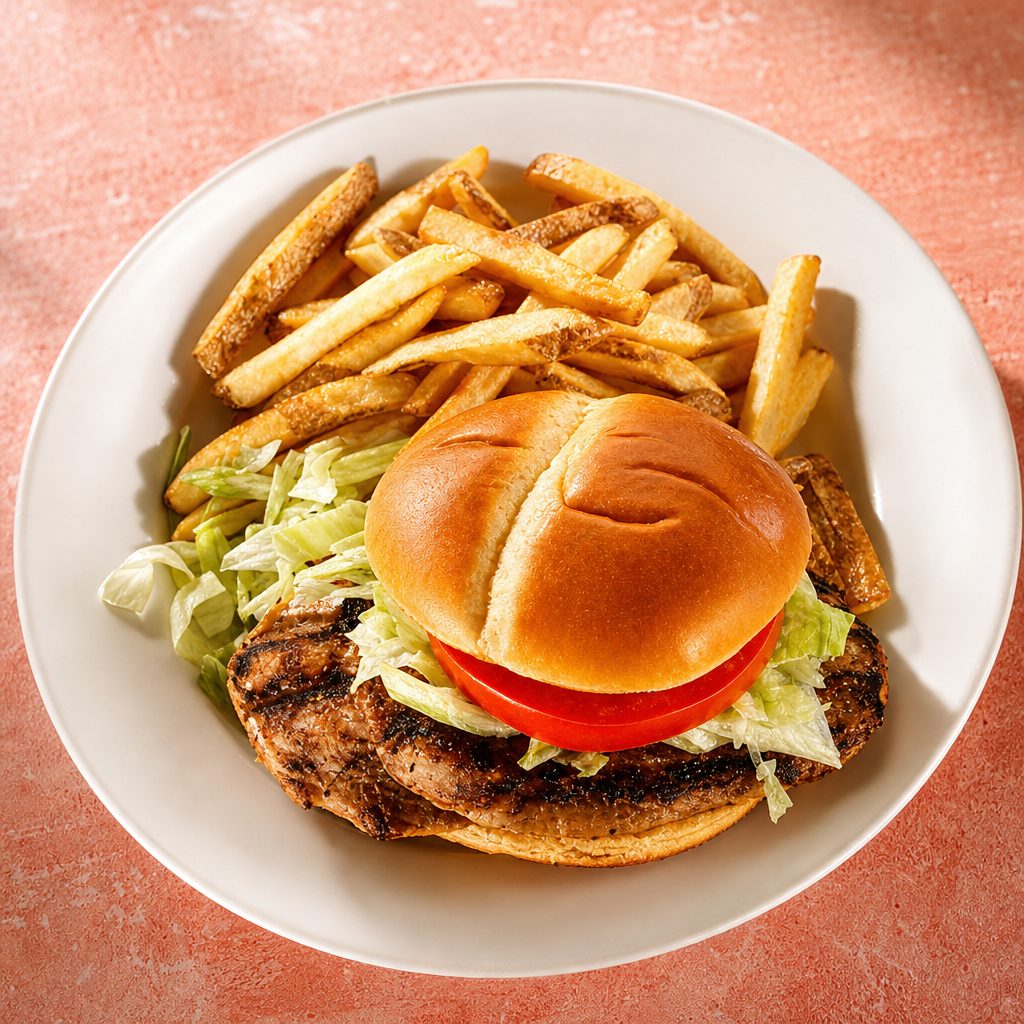 Grilled Chicken Sandwich.