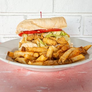 L Catfish PoBoy & Fries